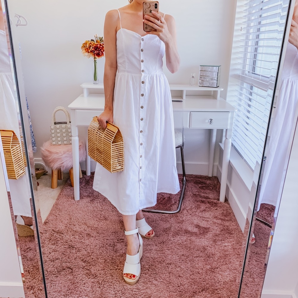 H&M Linen Blend Dress